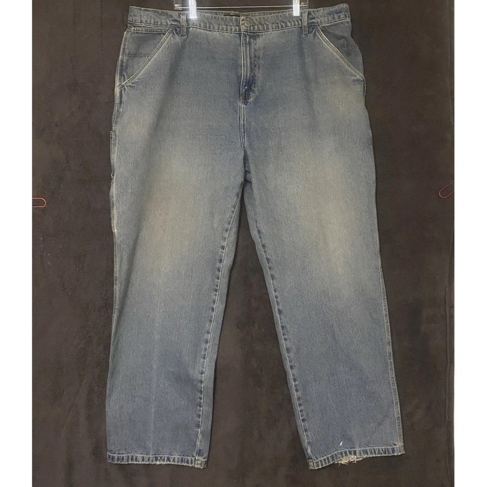 Vintage Polo Ralph Lauren Jeans 46X34 Blue Men's  Carpenter Jeans